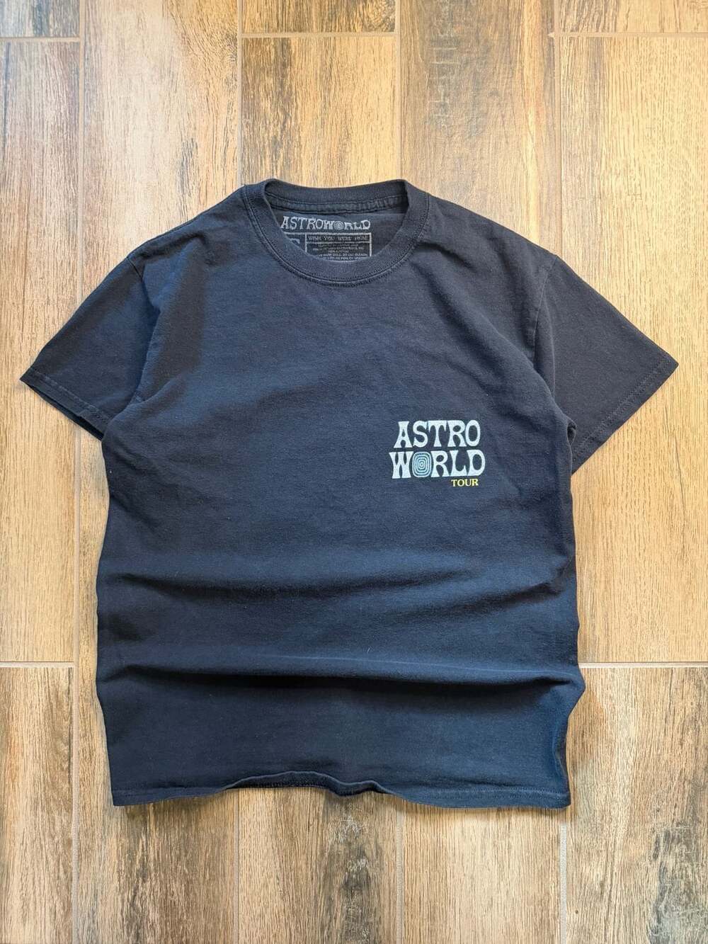 Travis Scott Astroworld Tour Wish You Were Here Staff Tee S